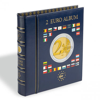 341017 - Album pour pièces de 2 euros VISTA avec étui de protection