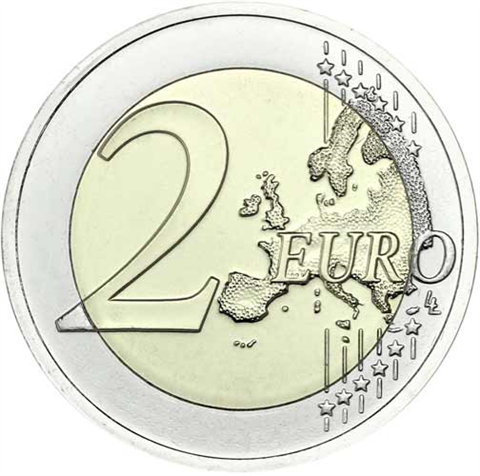 Andorre 2 euros 2015 État neuf 25 ans d'union douanière avec l'UE