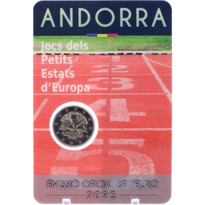 Andorre 2 Euro 2025 Jeux des petits États d'Europe (GSSE)