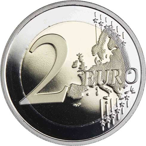 Belgique 2 Euro 2014 PP 150 ans de la Croix-Rouge dans un étui
