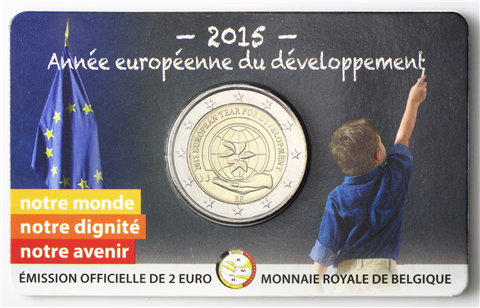 Belgique Pièce de 2 euros 2015 - Année européenne du développement