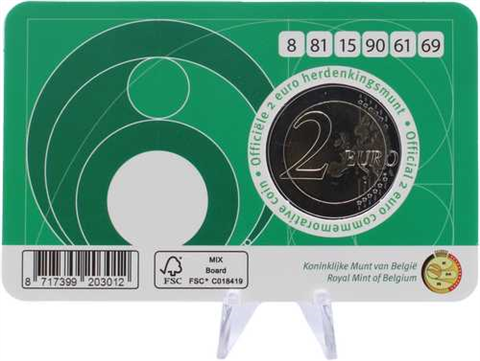 Belgique - Carte de 2 euros 2025 - Loterie nationale