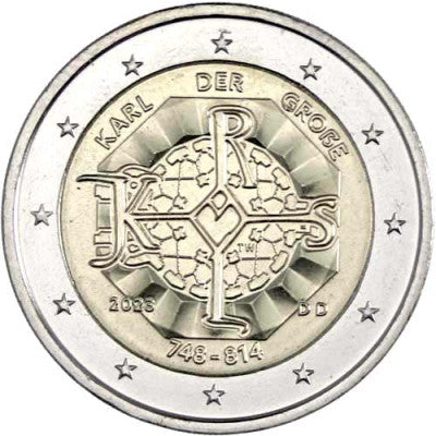 Allemagne 2 Euro 2023 Charlemagne Mzz D