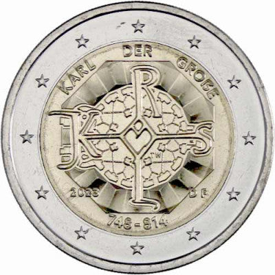 Allemagne 2 Euro 2023 Charlemagne Mzz F