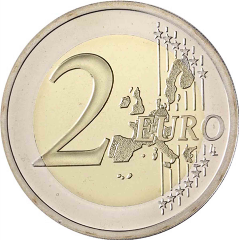 Pièce de 2 euros finlandaise de 2003 en circulation - Mûre arctique