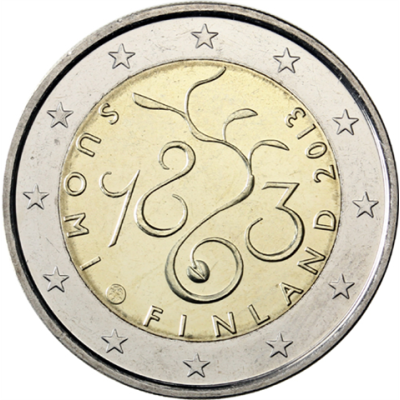 Finlande 2 Euro 2013 - 150 ans du Parlement finlandais