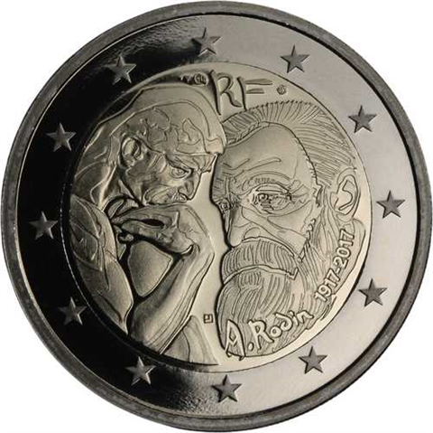 France 2 Euro 2017 PP - Auguste Rodin