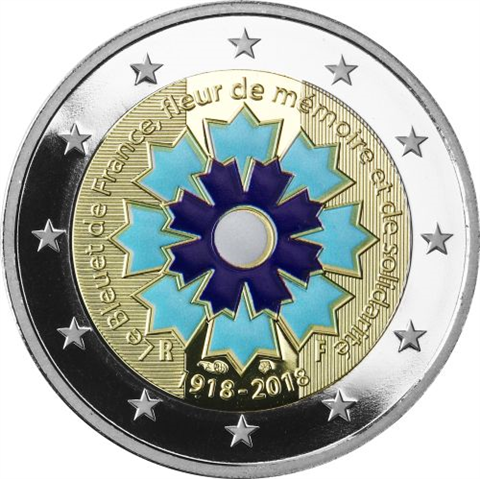 France 2 Euro 2018 PP - Symbole national : bleuet
