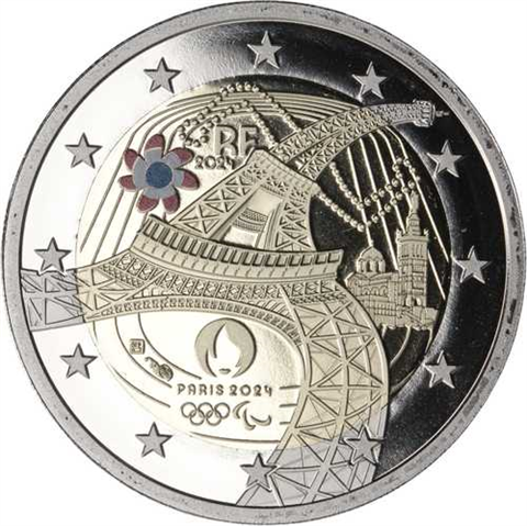 France 2 Euro 2024 PP Tour Eiffel - Paris 2024