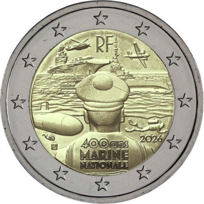 France 2 Euro 2026 - 400 ans de la Marine nationale française