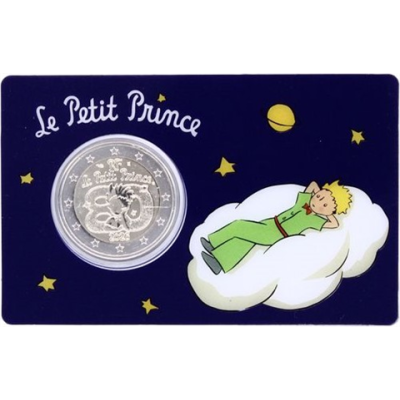 France 2 Euro 2026 – 80 ans du « Petit Prince » - CoinCard Cloud - Bleu foncé