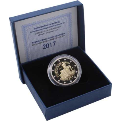 Grèce 2 Euro 2017 PP - Site archéologique de Philippes