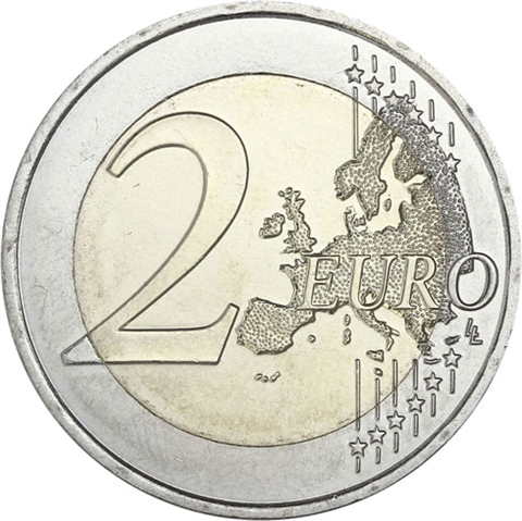 Italie 2 Euro 2020 bfr. Maria Montessori