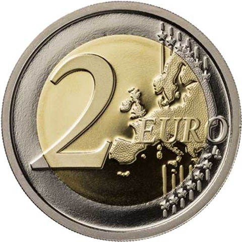 Italie 2 Euro 2022 Preuve 170e anniversaire de la Police d'État