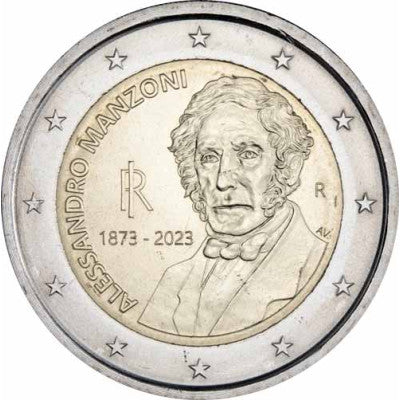 Italie 2 Euro 2023 Alessandro Manzoni