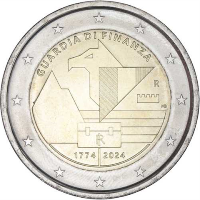 Italie 2 Euro 2024 Création de la Guardia di Finanza