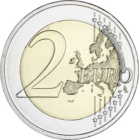 Luxembourg 2 Euro 2020 Henri von Orangen-Nassau en couleurs