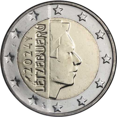 Luxembourg 2 Euro 2023 Grand-Duc Henri