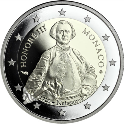 Monaco 2 Euro 2020 PP Prince Honoré III