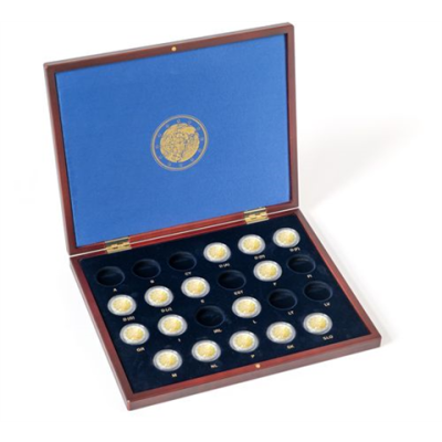 Boîte à monnaie pour le programme Erasmus de 2 euros VOLTERRA 365454