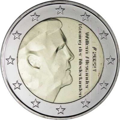 Pays-Bas 2 Euro 2022 Roi Willem-Alexander