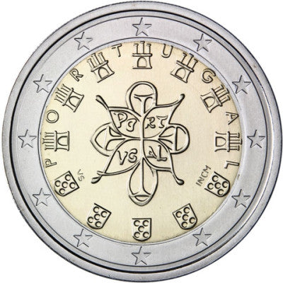 Portugal 2 euros 2008 bfr. Sceau Royal