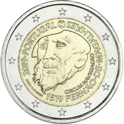 Portugal 2 Euro 2019 : 500e anniversaire du tour du monde de Magellan