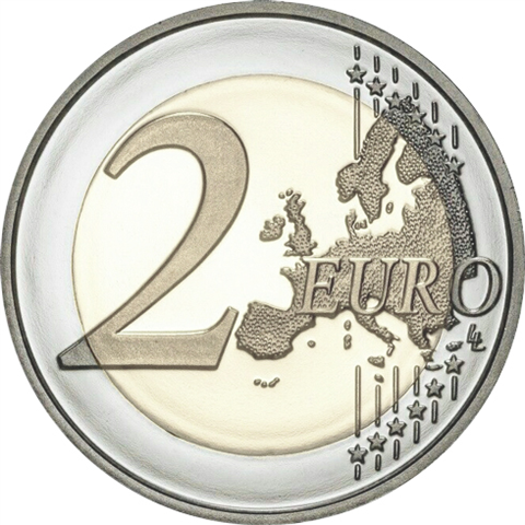 Portugal 2 Euro 2020 bfr. 75 ans des Nations Unies - L'ONU en couleurs