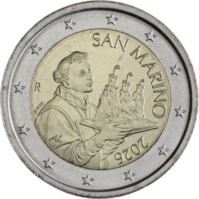 Saint-Marin 2 Euro 2026 - Saint-Marin