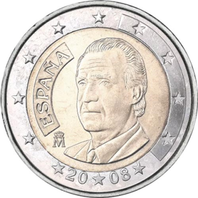 Espagne 2 Euro 2008 - Roi Juan Carlos Ier