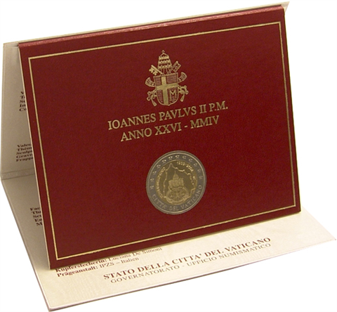 Vatican 2 Euro 2004 - 75 ans de la Cité du Vatican (extrait de la brochure)