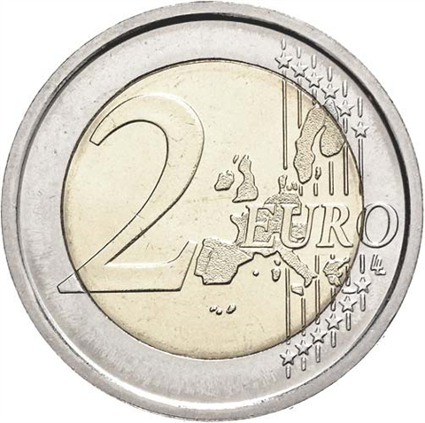 Vatican 2 Euro 2005 - pièce de circulation Sede Vacante