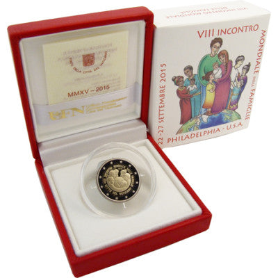 Vatican 2 Euro 2015 PP Rencontre mondiale des familles à Philadelphie