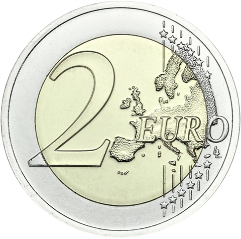 Vatican 2 Euro 2023 Armoiries du pape François