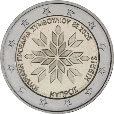 Chypre 2 Euro 2026 – Présidence du Conseil de l’UE