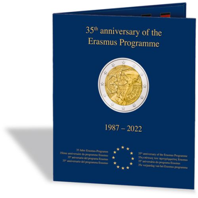 Album de pièces de 2 euros Presso "35 ans du programme Erasmus"