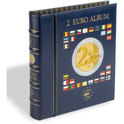 341017 - Album pour pièces de 2 euros VISTA avec étui de protection