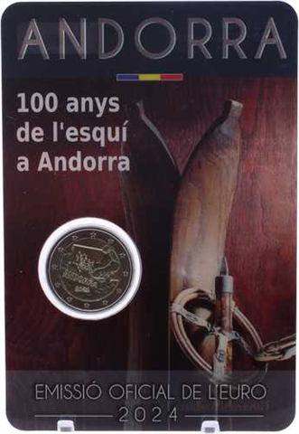 Andorre 2 Euro 2024 - 100 ans de ski en Andorre