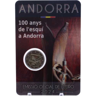 Andorre 2 Euro 2024 - 100 ans de ski en Andorre