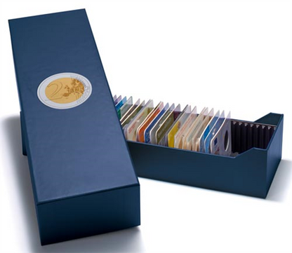 Boîte d'archives LOGIK pour 40 x 2 € en CoinCards