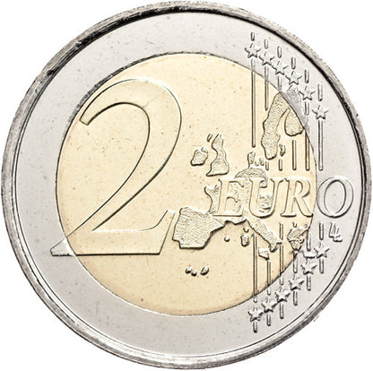 Belgique 2 euros 2013 – Pièce de circulation Roi Albert II avec marque d'atelier chat