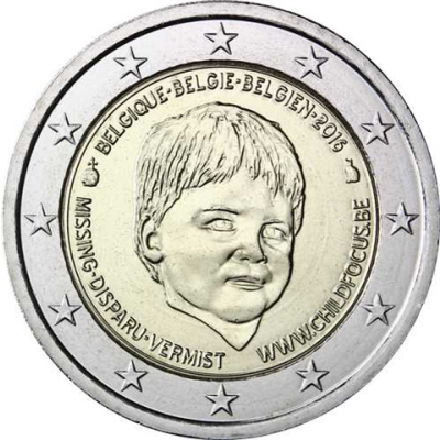 Belgique 2 Euro 2016 Fondation Child Focus