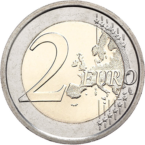 Belgique 2 Euro 2017 Université de Gand