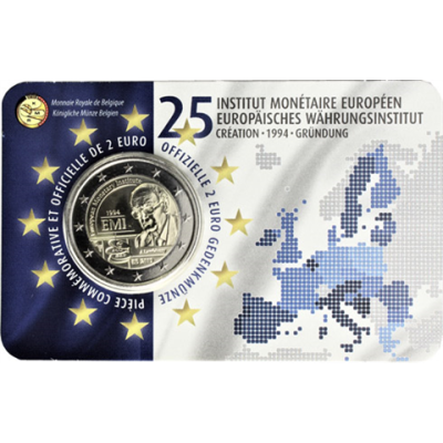 Belgique Pièce de 2 euros 2019 - Institut monétaire européen