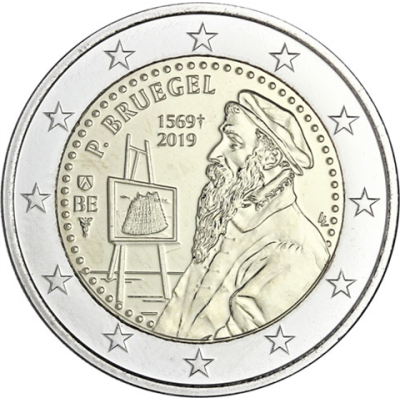 Belgique 2 Euro 2019 - Pieter Bruegel l'Ancien