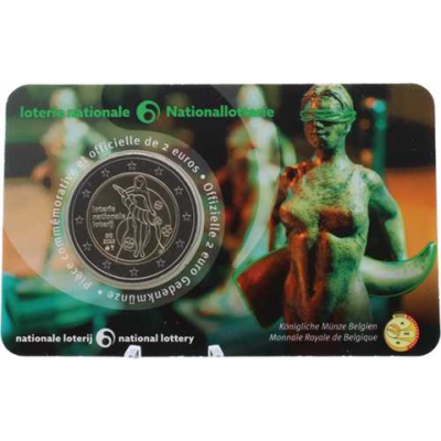 Belgique - Carte de 2 euros 2025 - Loterie nationale