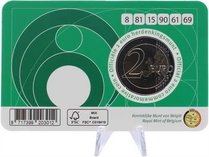 Belgique - Carte de 2 euros 2025 - Loterie nationale