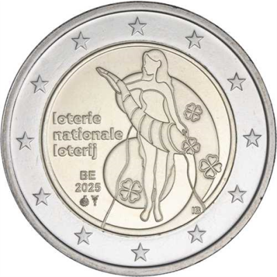 Loterie nationale belge 2 Euro 2025