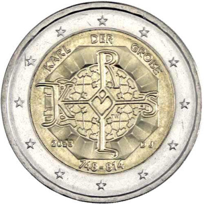 Allemagne 2 Euro 2023 Charlemagne