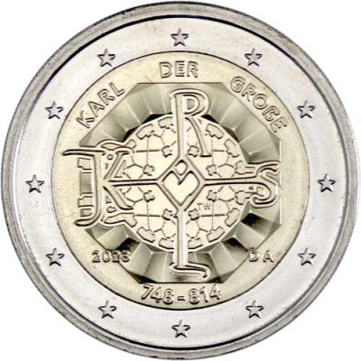 Allemagne 2 Euro 2023 Charlemagne Mzz A